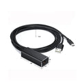 10/100 Mbps USB Ethernet Adapter for Chromecast Micro USB2.0 To RJ45 for Fire TV/Google Chromecast TV Stick USB Network Card Qme black 1m