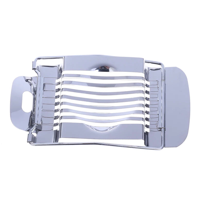 Stainless Steel Egg Cutter Preserved Splitting Tool Fancy Slicer Qme
