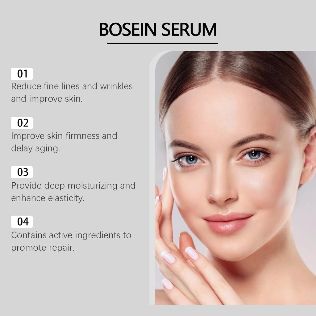 Face Bosein Serum Brightening Skin Tone Replenishing Collagen Repairing Increasing Skin Elasticity Moisturizing Essence Lotion Qme