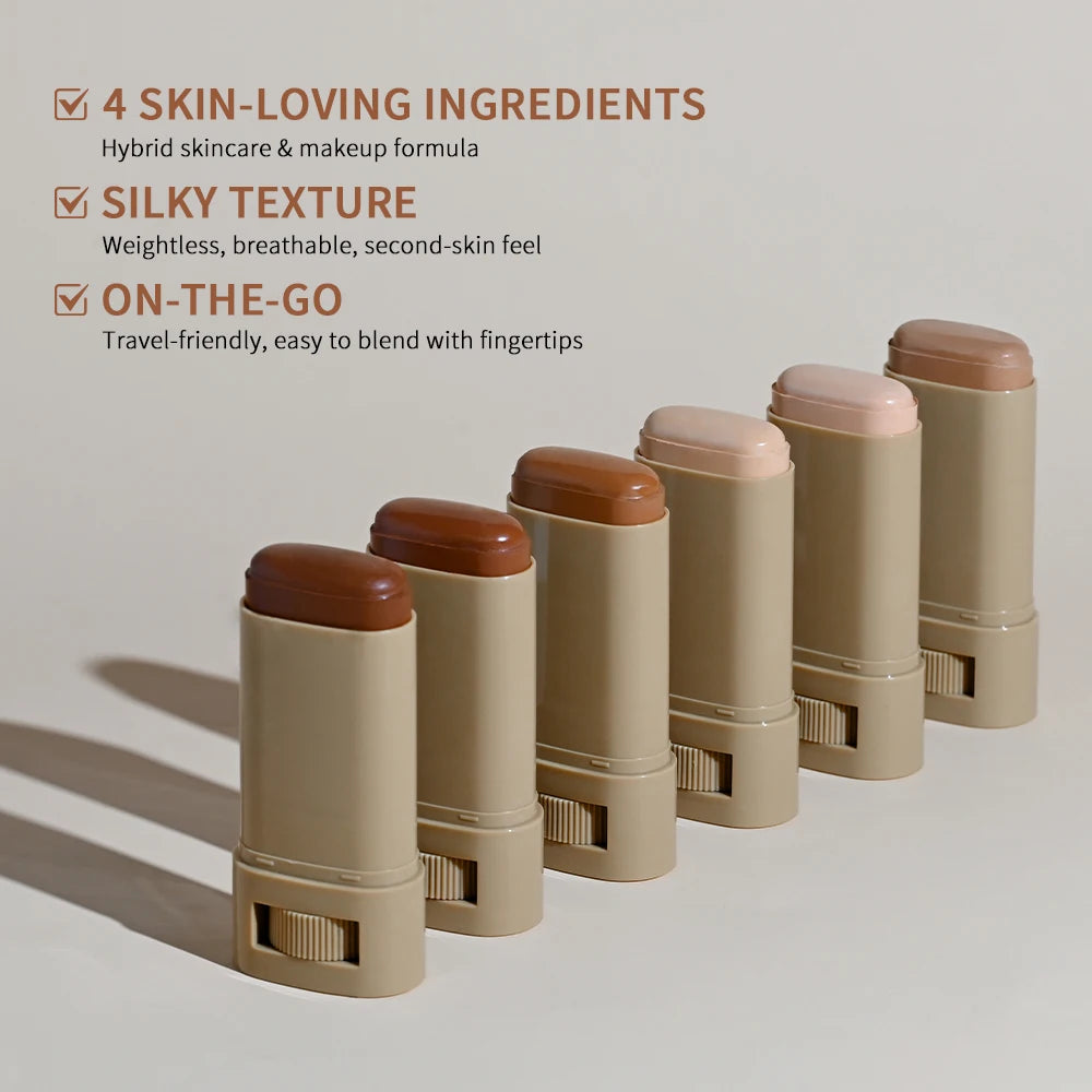 Colored Solid Essence Stick Long-lasting Moisturizing Smooth Natural Qme