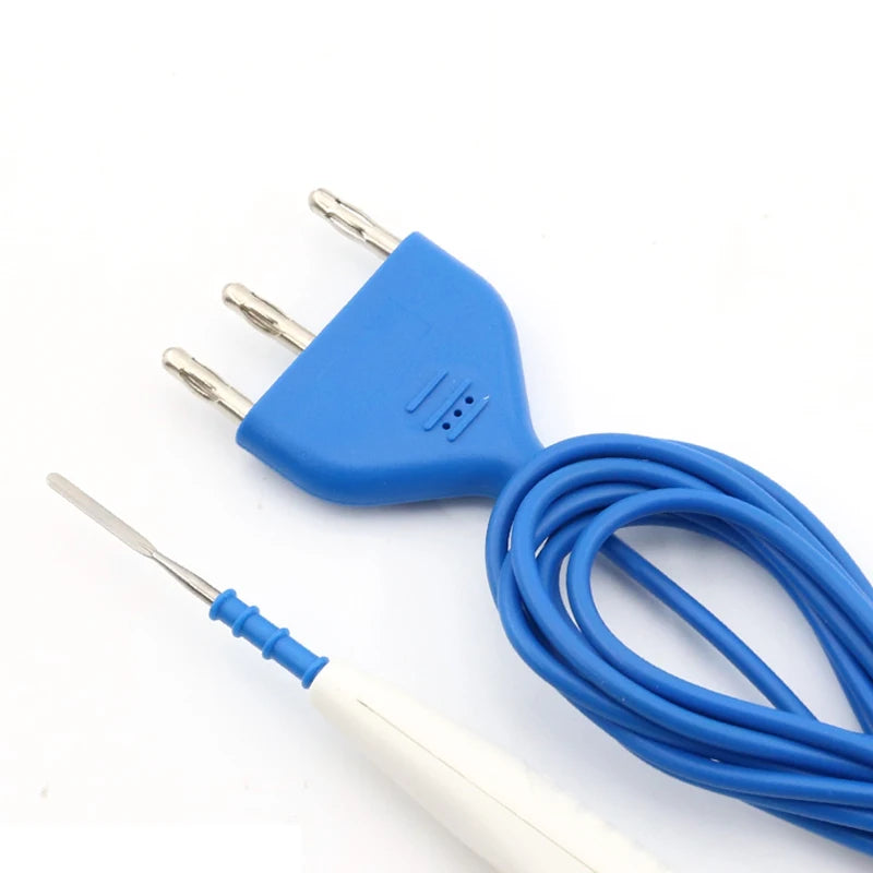 Disposable Frequency Electrode Electric Knife Pen Plug Socket Scalpel Qme