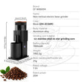 Portable Electric Coffee Grinder USB Rechargeable Bean Replaceable Qme ZM-ECG09