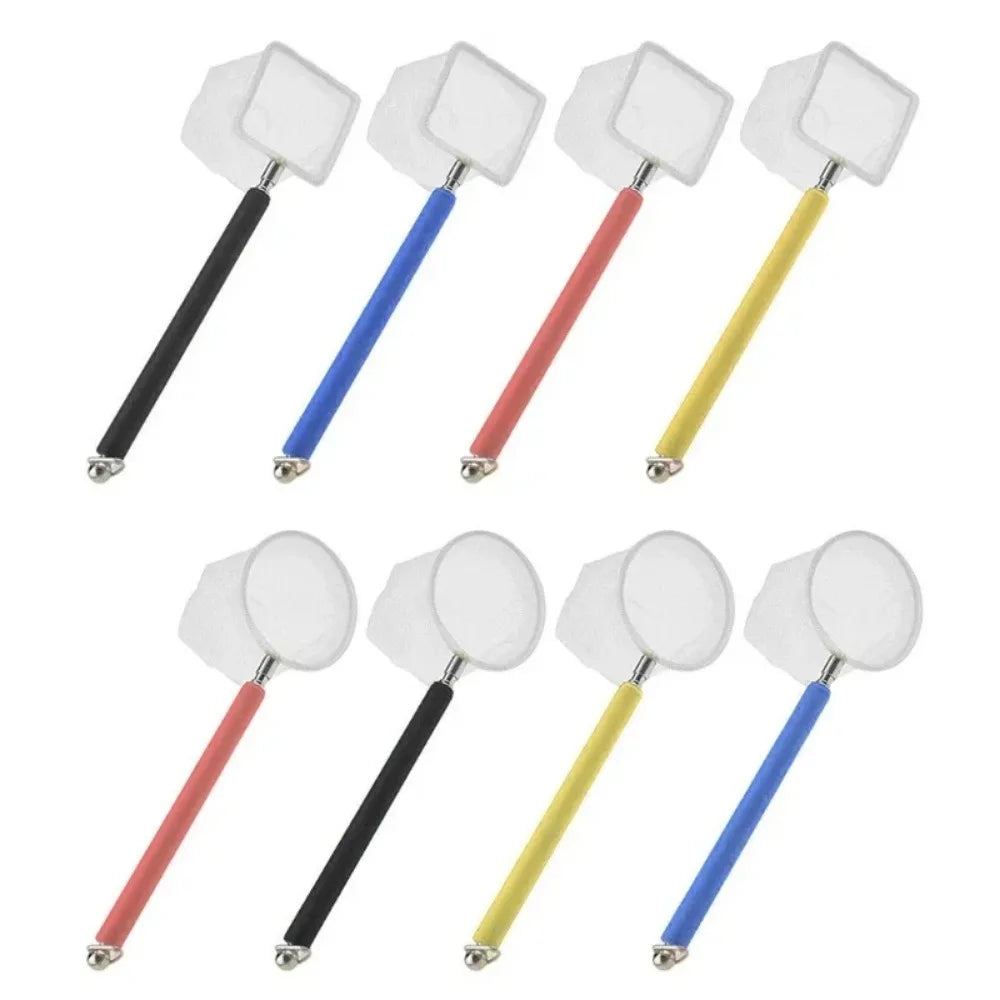 13- Flexible Aquarium Fish Tank Catch Net Fishnet Retractable 3D Qme