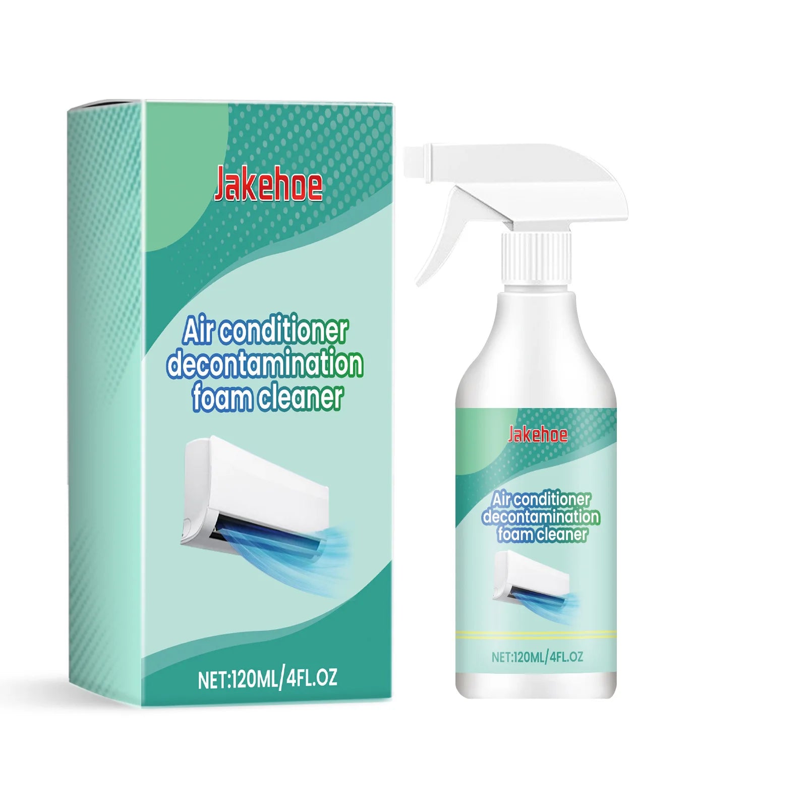 Air Conditioner Foam Cleaner Heavy Duty Coil Dirt Detergent Multipurpose No Washing Foaming Clean Air Conditioner Cleaner Spray Qme 120ml Boxed