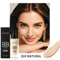Lightweight Waterproof BB Cream Long-lasting Formula Refreshing Qme 02 NATURAL