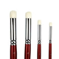 3 4 Dry Brush Miniature Painting Multi Use Drybrushes Model Coloring Qme red 4pcs