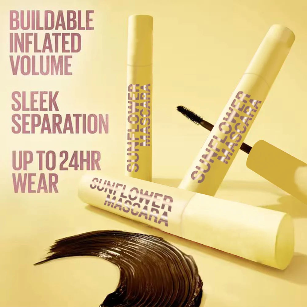 Waterproof 4D Curling Mascara Bubble Volume Lash Enhancer Qme
