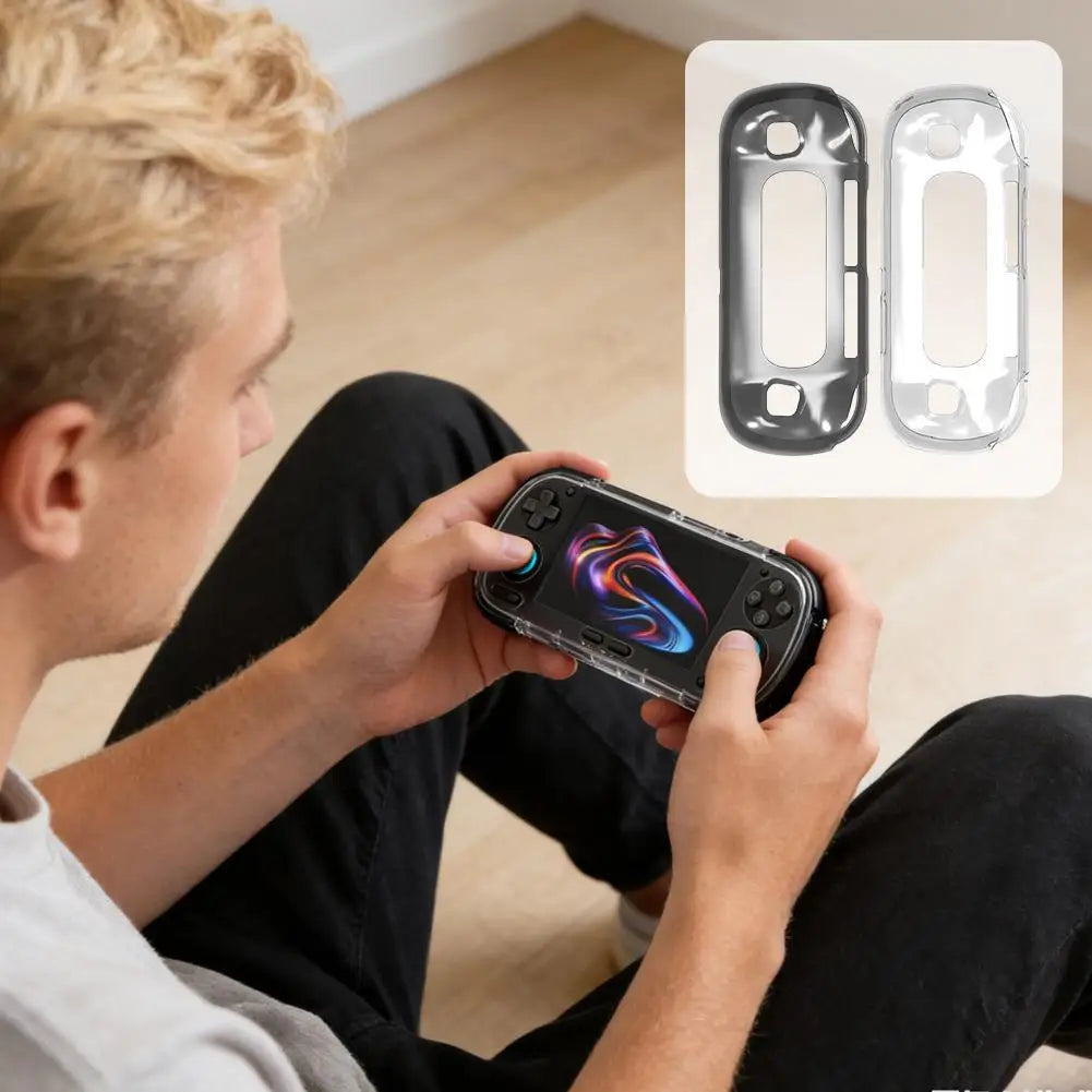 TPU Protective Case Retroid Pocket 6 Transparent Soft Wear-resistant Qme
