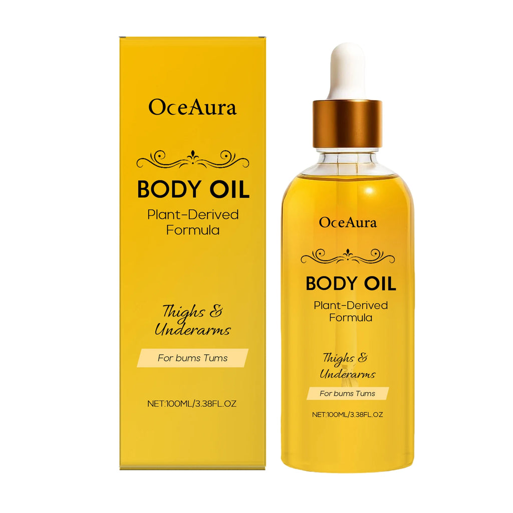 Oceaura Body Oil Thighs Underarms Plant Derived Formula Deep Qme 100mL