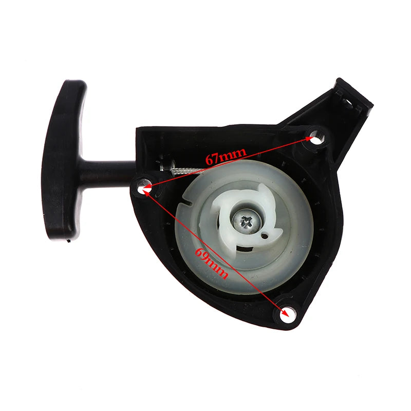 1Pc Recoil starter 4T easy starter for TU26 sprayer lawn mower trimmer sprayer. Qme 1pc