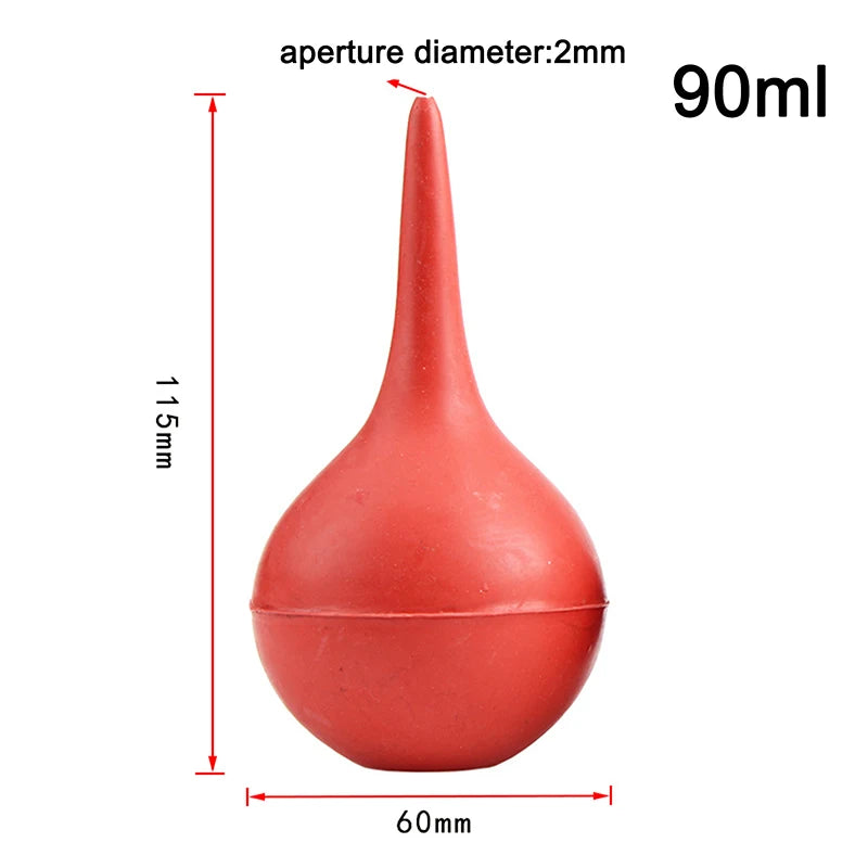 Earwax Removal Irrigation Bulb Syringe Air Blower Pump Safe Effective Qme 90ml