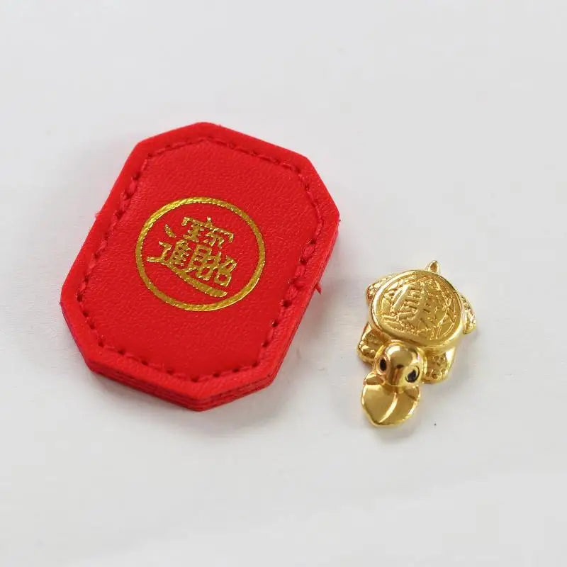 Longevity Protection Financial Stability Fengshui Lucky Turtle Wallet Qme A4