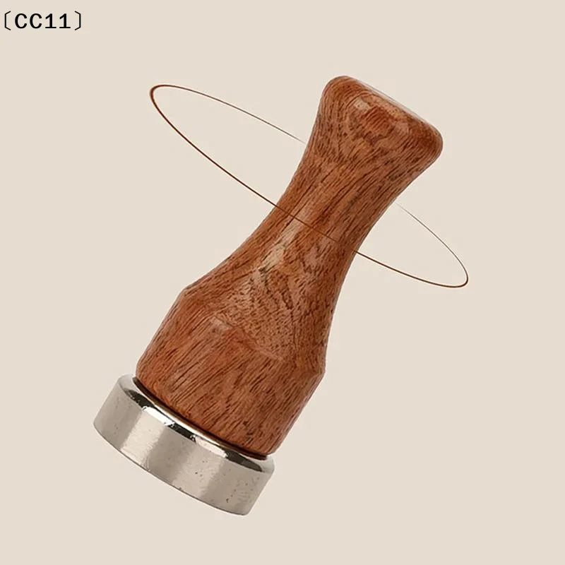 Espresso Puck Screen Magnetic Supplies Wood Handle 51 53 Stainless Qme