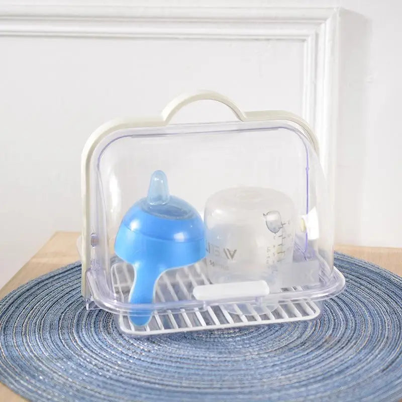 Portable Bread Storage Box Lid Transparent Dust Proof Cake Pastry Qme