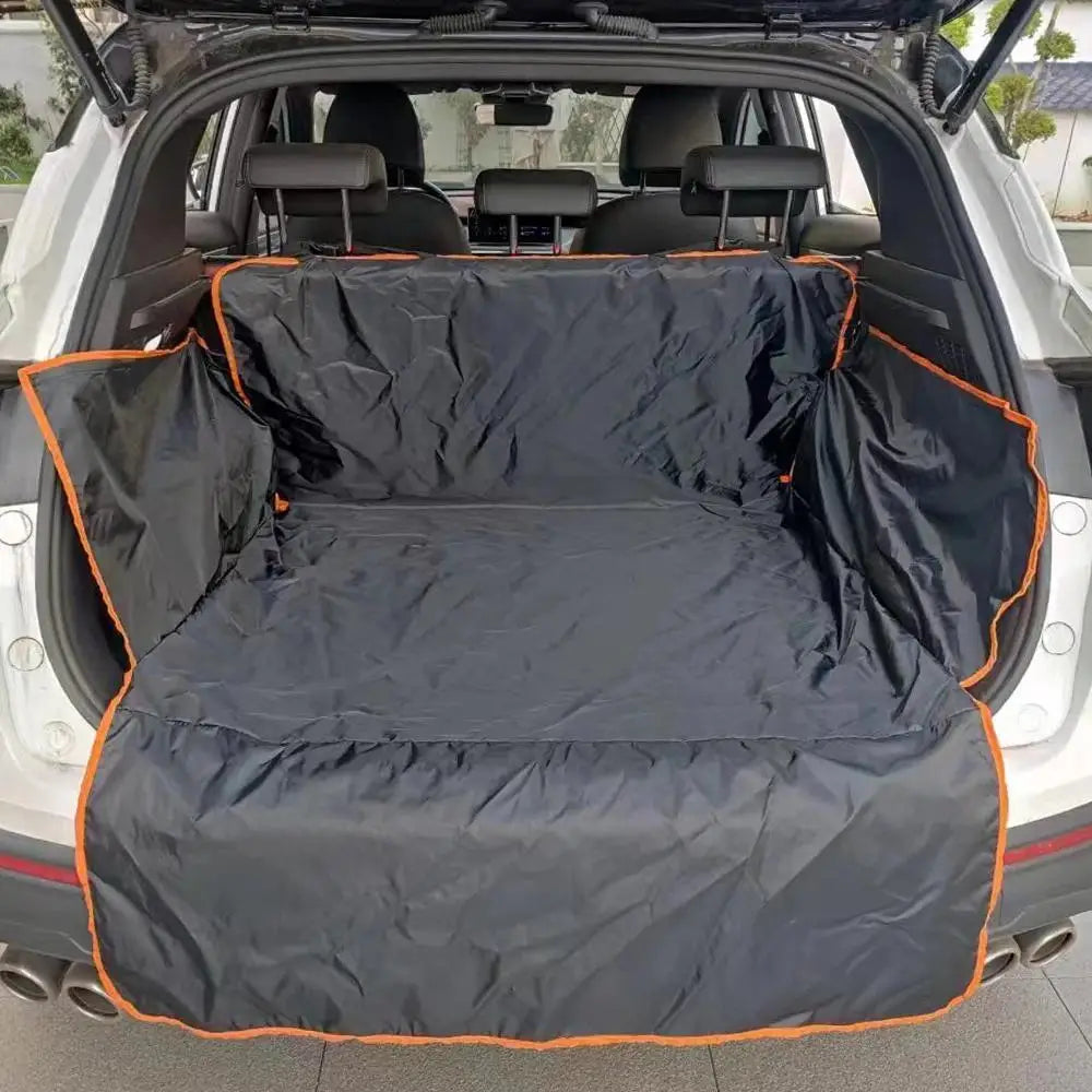 Freight padding - Rear cargo seat cover, universal compatible type Qme Black