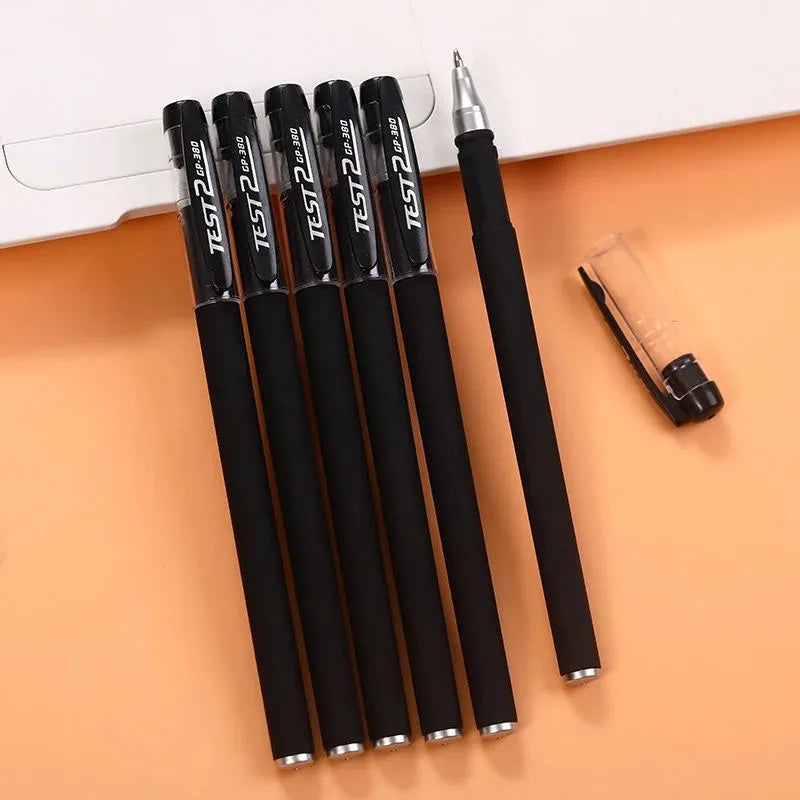 20-100Pcs Minimalist Gel Pen, 0.5mm Black/Blue/Red Ink Multi-purpose Gel Rollerball Pen For Office, School Student Qme