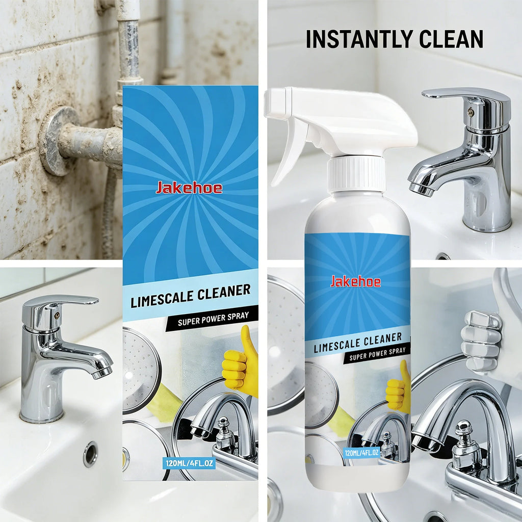 Powerful Scale Cleaner Dissolving Stain Form Protective Layer Reduce Scale Deposition Polishing Multifunctional Cleaning Spray Qme