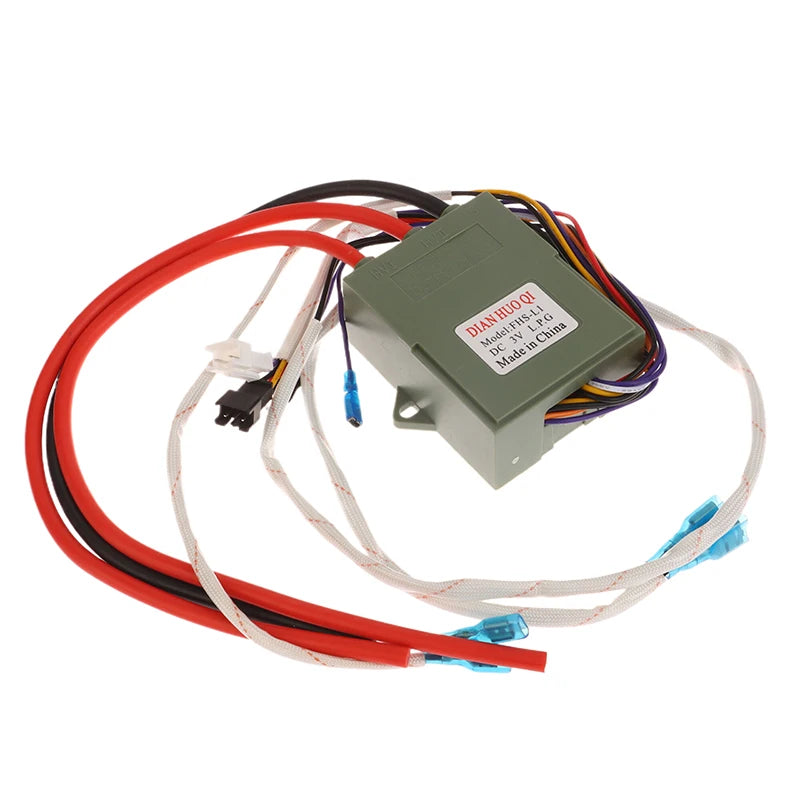 1PC DC 3V Gas Stove Double Ignition With Temperature Control And Display Pulse Igniter 12 Wires For Gas Water Heater. Qme 1pc