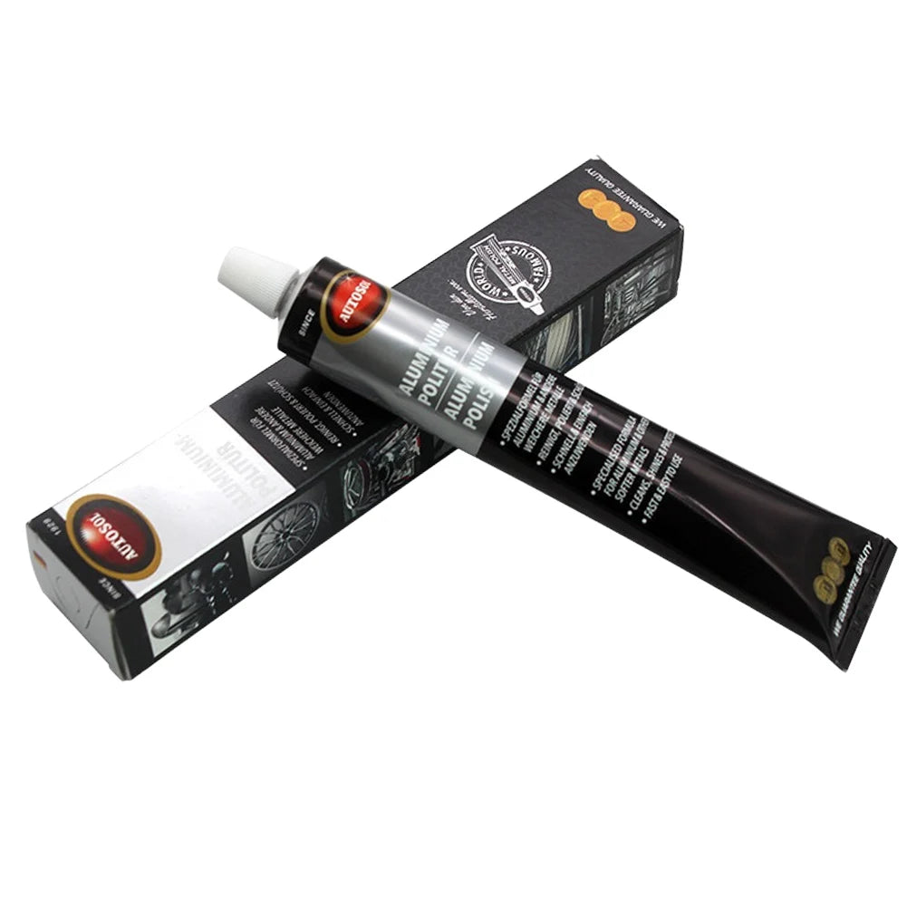 50/100g Metal Polishing Paste Multi-function Metal Polish Cream Brightening Cleaning Polishing Paste for Motorcycle Car Scratch Qme