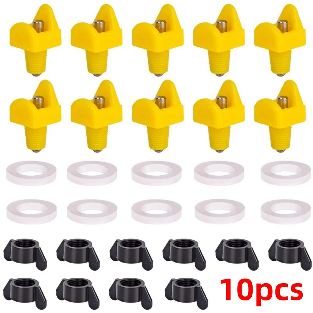 10-50pcs Chicken Automatic Water Dispenser Is Easy To Install and Not Prone To Water Leakage Poultry Automatic Water Dispenser Qme 10pcs