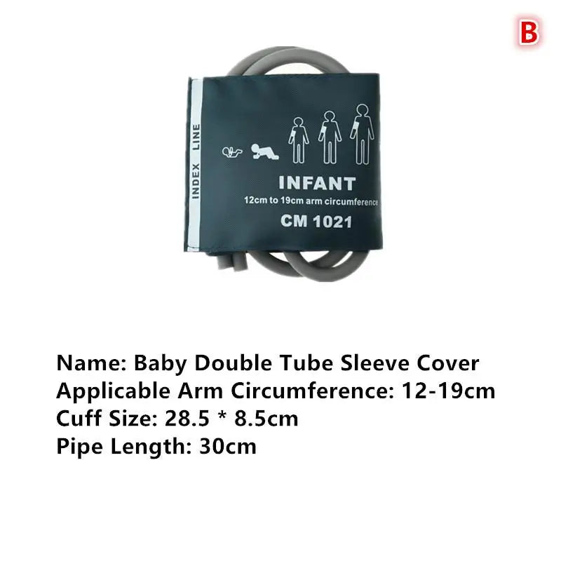 Medical Adult Blood Pressure Cuff Sleeve Neonatal Infant Child Belt Qme B