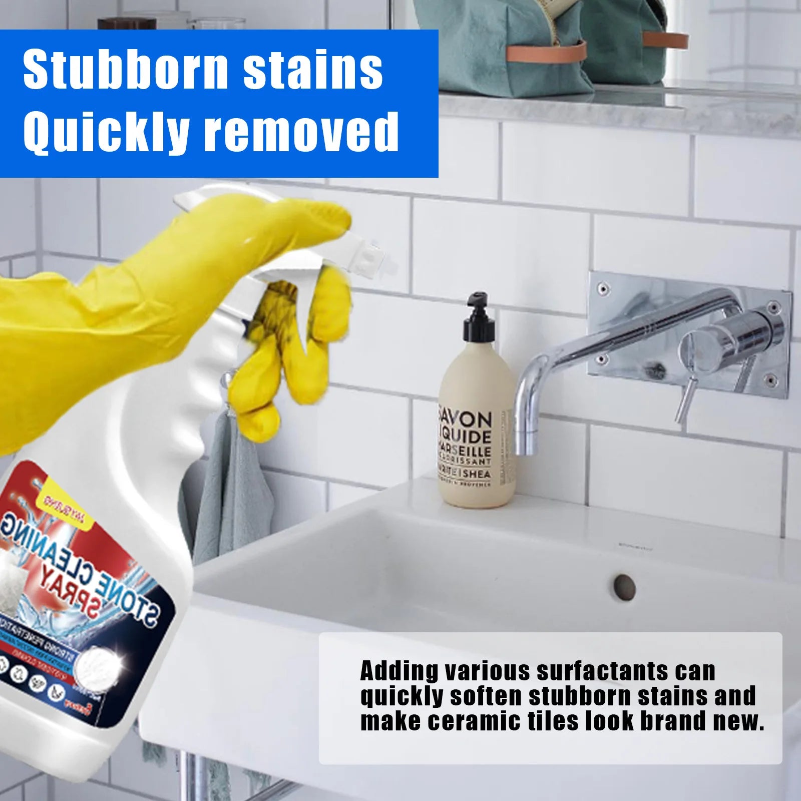 Stone Crystal Plating Agent Tile Dirt Cleaning Nano Crystal Stone Coating Reducing Scratch Restoring Shine Stone Stain Remover Qme