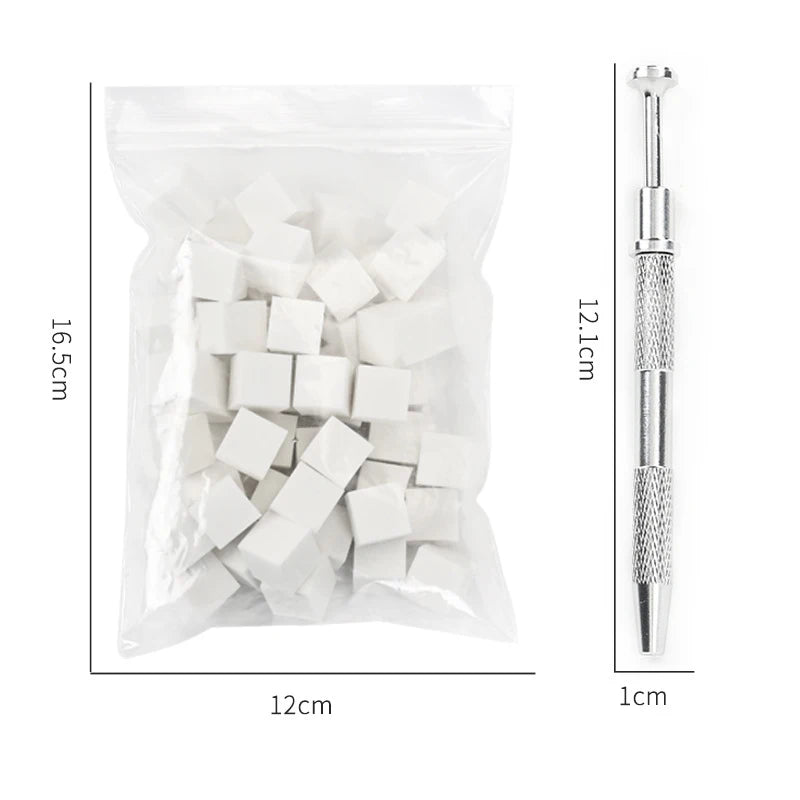 Square Nail Art Sponge Gradient Brushes Gel Polish Design Grab Pen Qme Set China Mainland