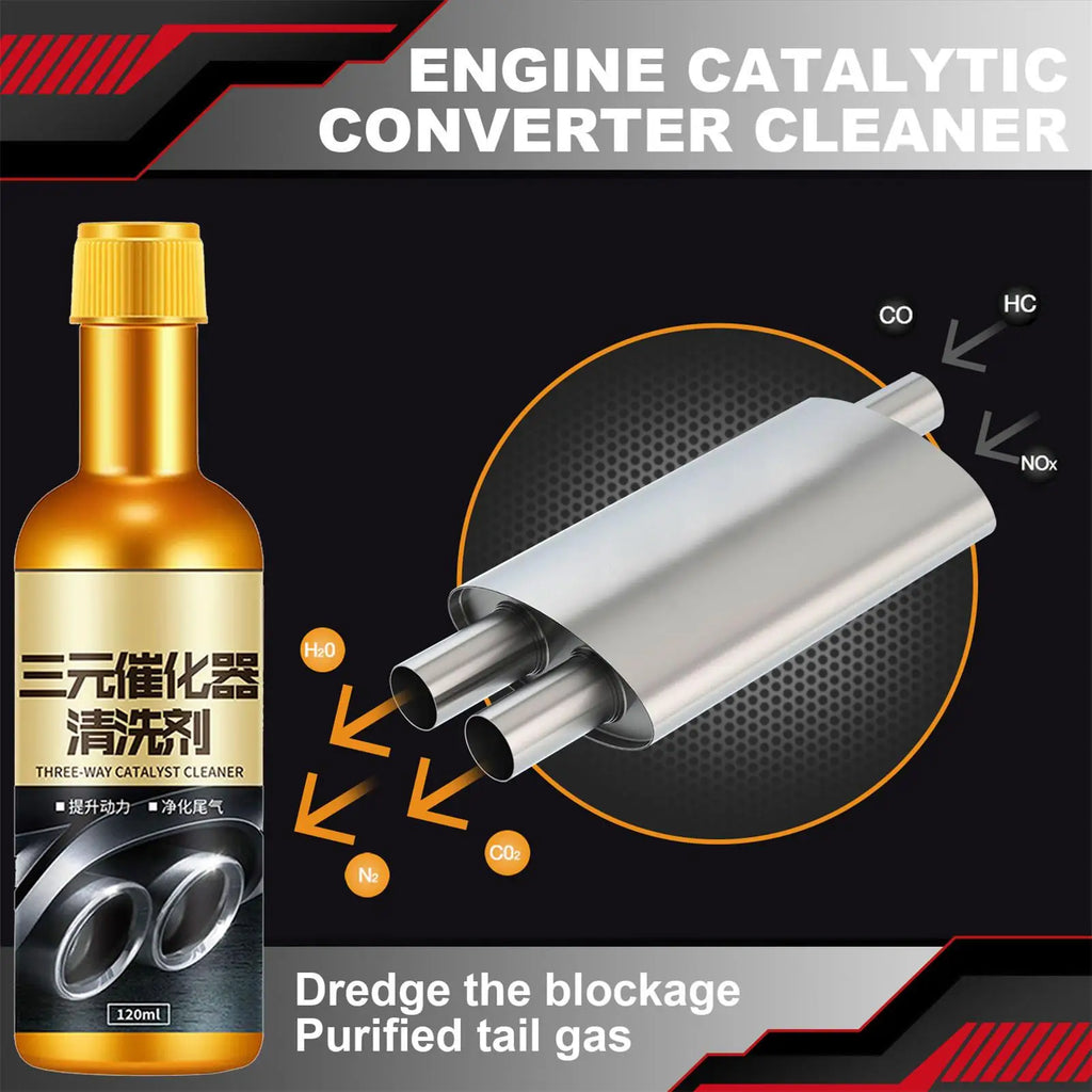 1PC 120ML Catalytic Converter Catalytic Cleaning Agent Car Catalyst Converter Automotive Parts Accessories Catalytic Converter Qme