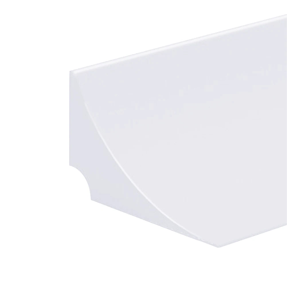 Silicone Water Waterstop Strip Barrier Bathroom Kitchen Floor Qme white 200cm