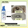 Drain Foam Cleaner Clog Remover Pipe Pool Sewer Cleaning Sink Drain Cleaner Deodorant Household Sink Toilet Cleaning Foam Spray Qme Default Title