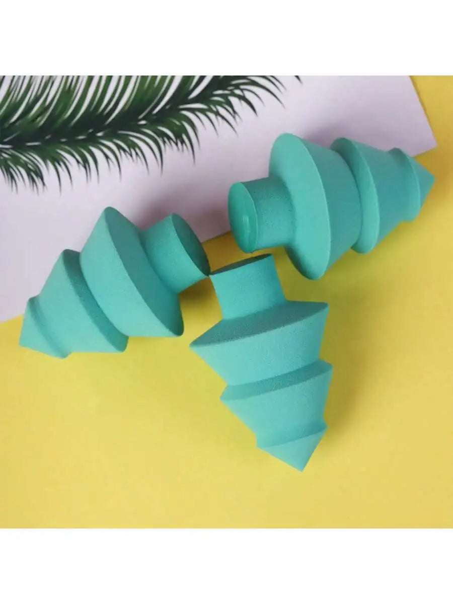 Christmas Tree Sponge Powder Puff Makeup Tool Non-latex Soft Qme