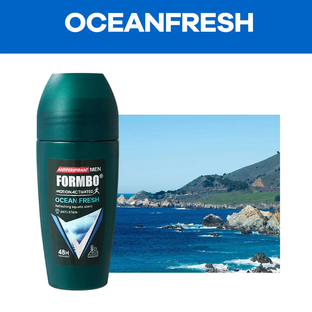 Men's Anti Sweat Body Lotion Long-lasting Fragrance Fresh Aroma Qme OCEANFRESH