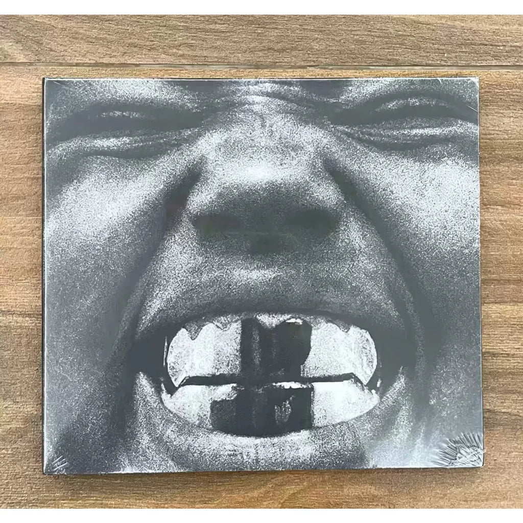 Avant-Garde Music CD Black-and-White Close-Up Portrait Emotional Art Photography Themed Cover High-Tension Track Collection Qme RAP CD