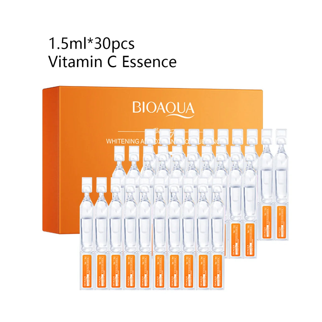 Vitamin C Single-use Serum Deeply Moisturizes Nourishes Skin Whitens Qme 1.5mlx30pcs 45ml