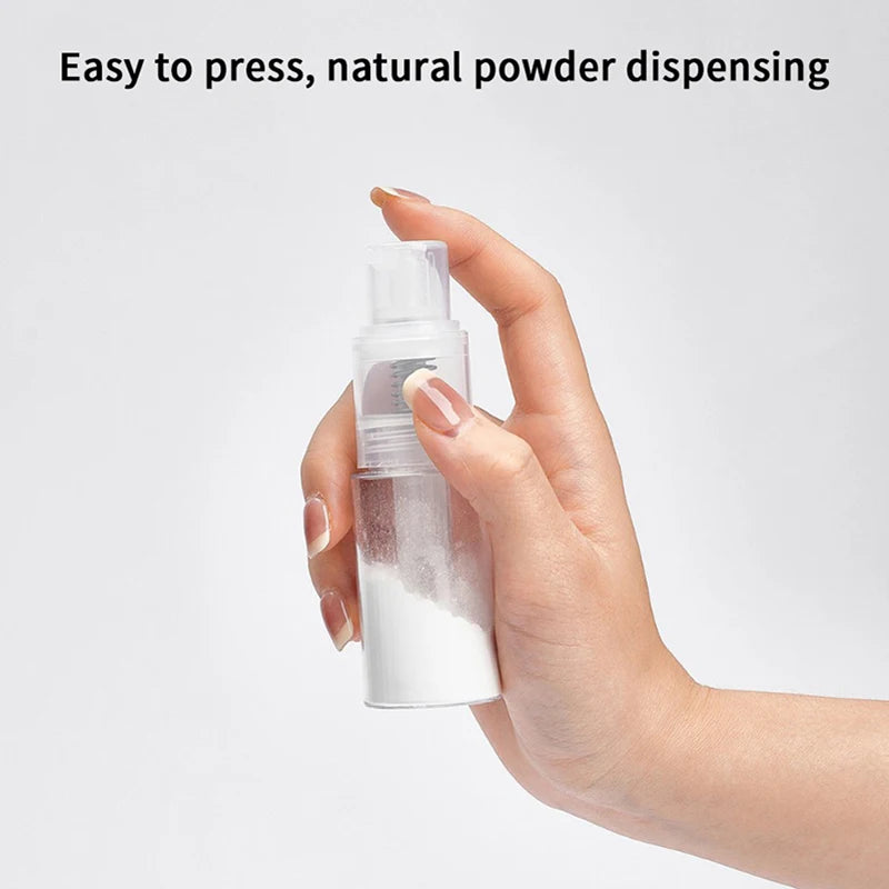 Powder Atomizer Bottle Barber Talcum Emulsion Spray Travel Container Qme