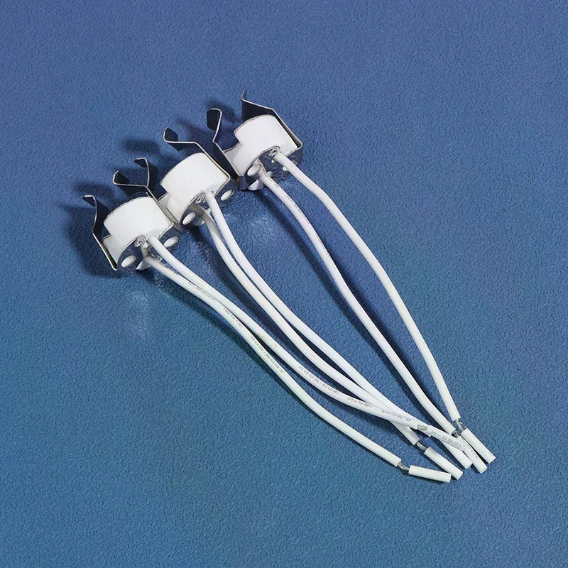 MR16 GU5 3 G5 Socket Lamp Holder Bracket LED Halogen Light White Qme