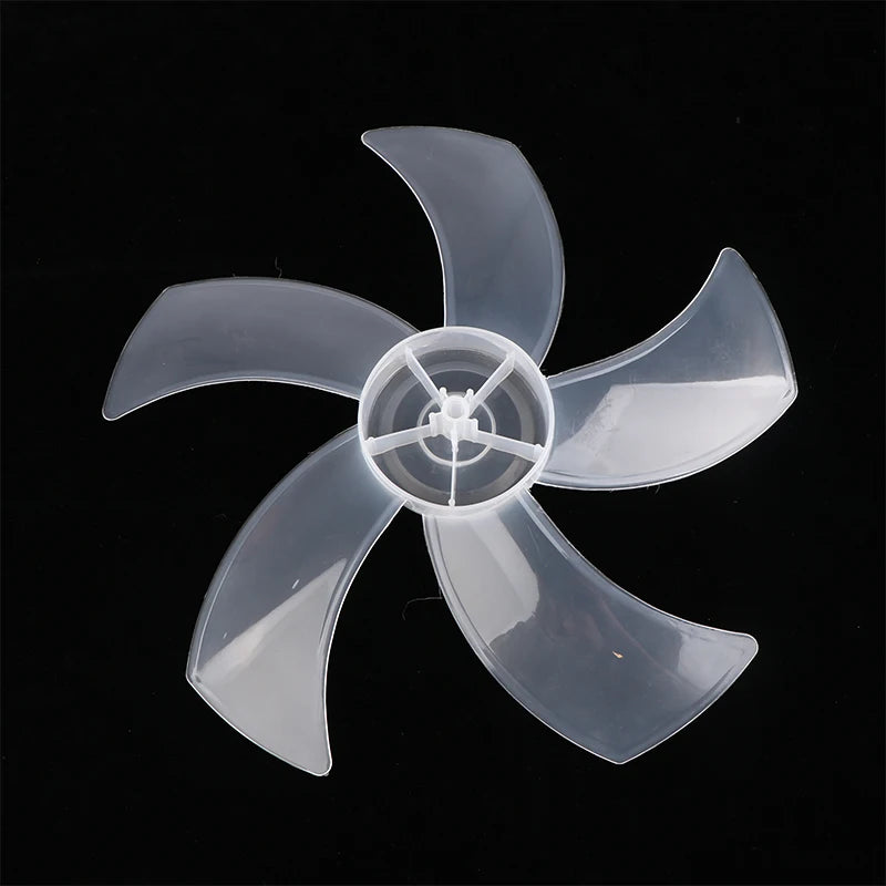Large Wind Fan Blade Household Plastic Five Leaves Nut Cover Pedestal Qme