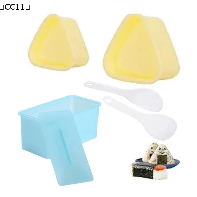 Rectangular Sushi Mold Musubi Maker Spam Kimbap Onigiri Rice Ball Qme