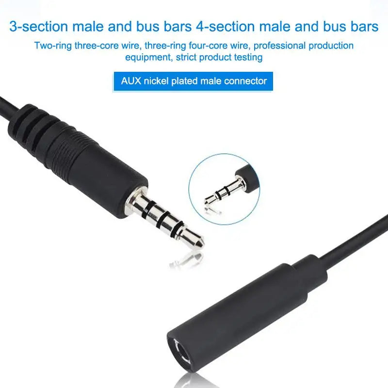 1 Mono Stereo Male Female Plug Jack Audio Connector 2Pin 3Pin 4Pin Qme