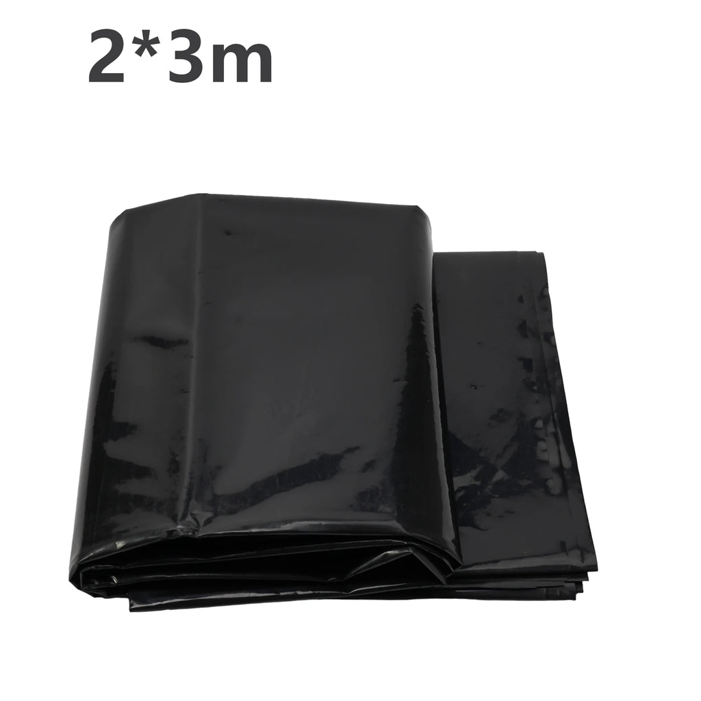 Waterproof Black Liner Film Fish Pond Liner Garden Pools Reinforced HDPE Heavy Duty Guaranty Landscaping Pool Pond Qme C