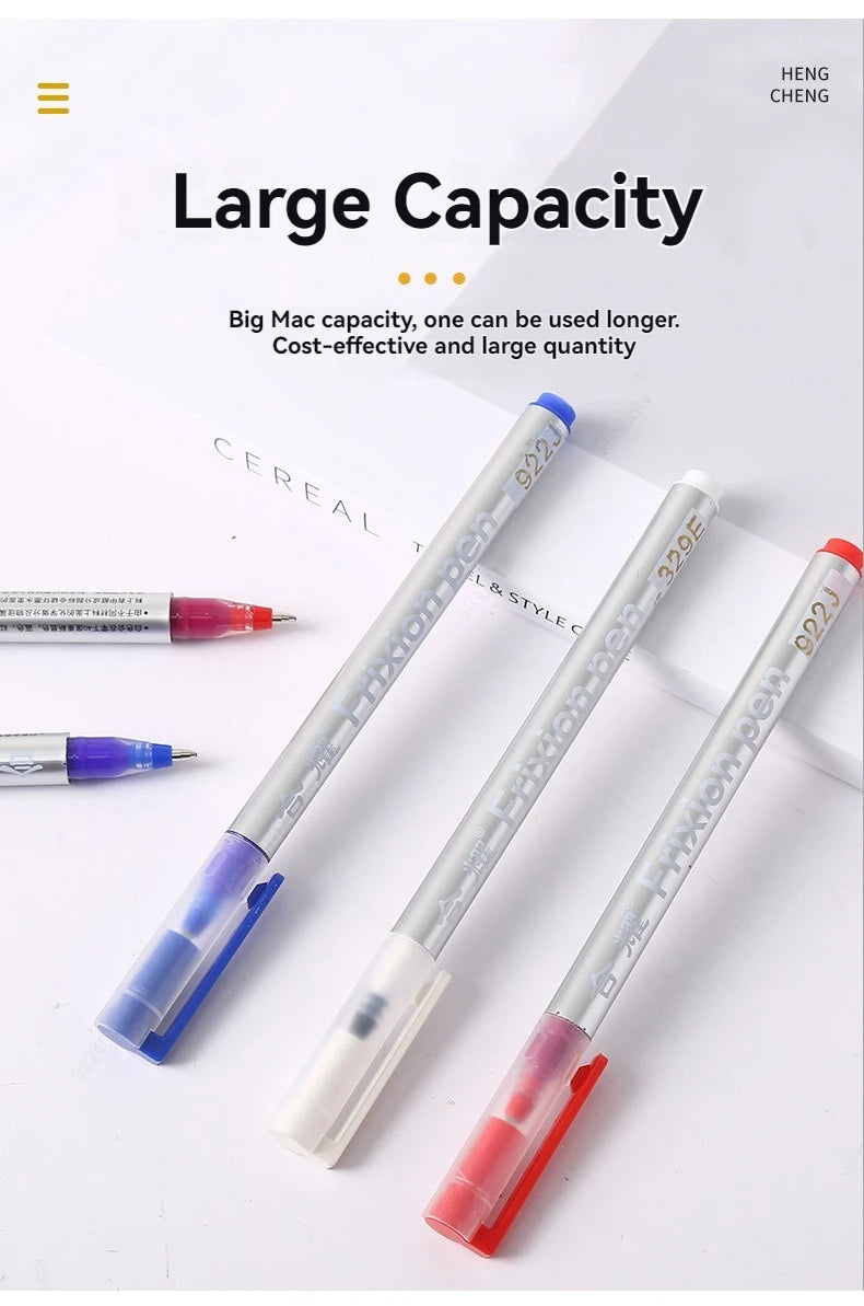 12 Pieces Heat Erasable Fabric Markers Pens Set for Sewing DIY Dressmaking Tailors Chalk Accessories Qme