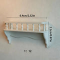 1 12 Dollhouse Simulation Wall Mounted Storage Rack Scene Decoration Qme A1