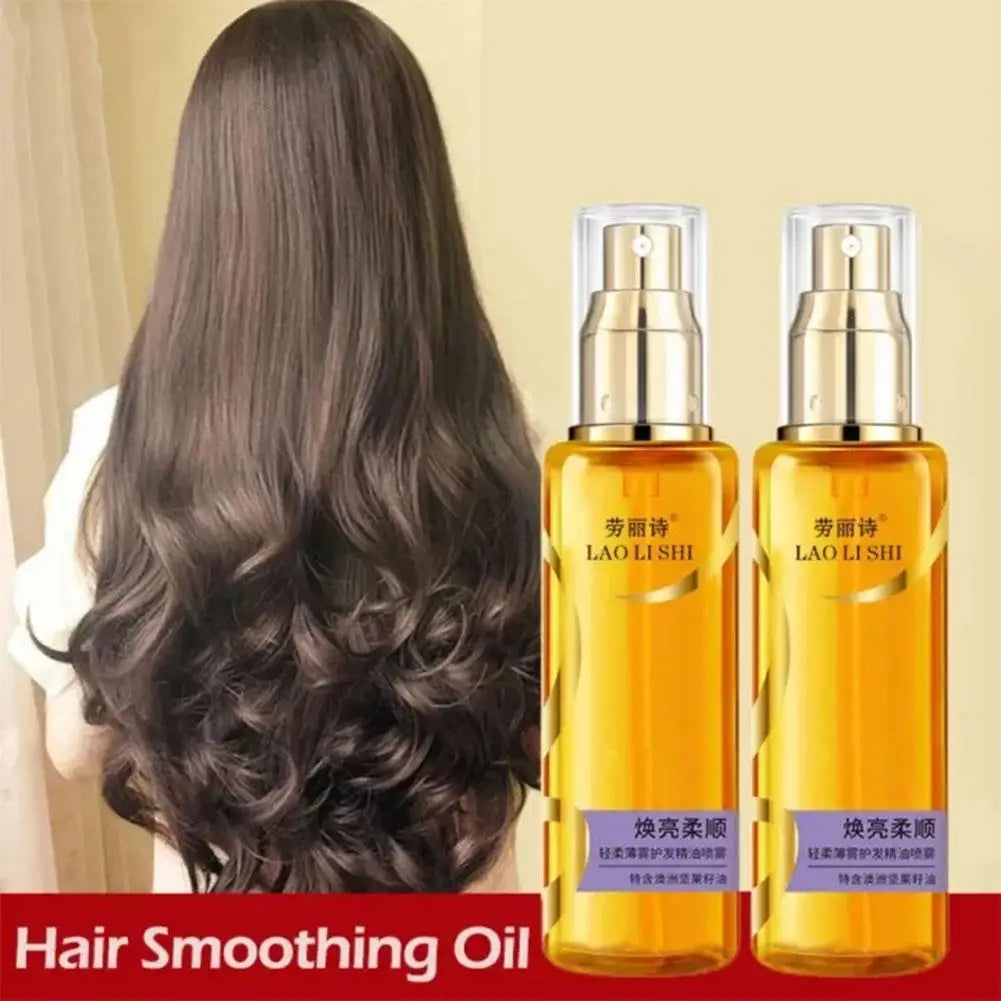 1 2 Shine Hair Serum Dry Lightweight Oil Hydrating Mist Split Ends Qme