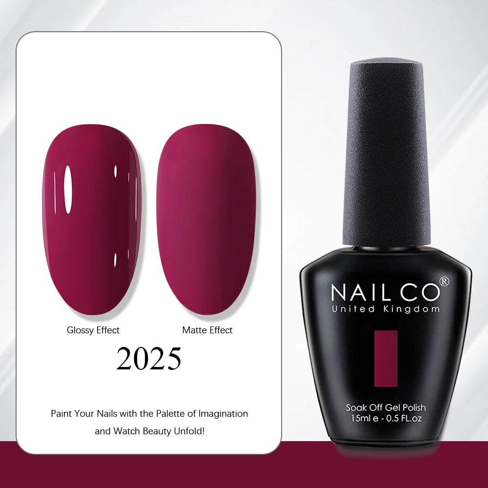 NAILCO Nail Gel Polish Autumn Product Art Soak Off UV Varnish Lacquer