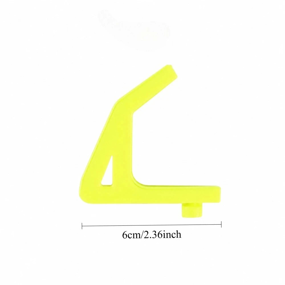 3/6/9Pcs Heavy Duty Shelf Support Hooks 10.3mm Hole Spacing Universal Auxiliary Fittings For Garage Warehouse Storage Racks Qme