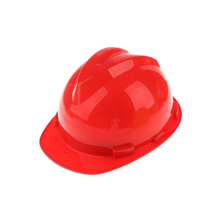 Durable Construction Strength Working Helmet Impact Resistant Qme Red