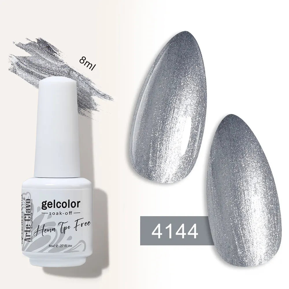 Arte Clavo Semi-permanent Gel Nail Varnish 180 Colors Semipermanent