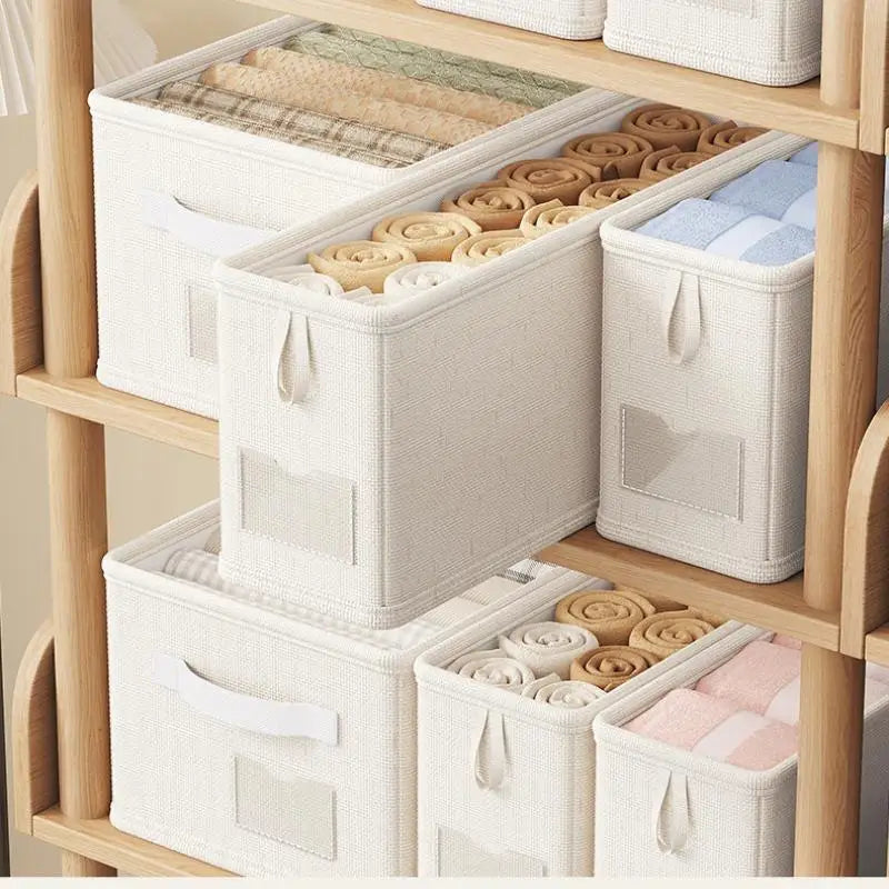 Underwear Socks Storage Box Panties Boxes Clothes Organizer Cabinets Qme