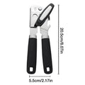 Hand Held Can Opener Kitchen Can Opener Magnetic Grippers Tools With Non-Slip Handle Lid Remover For Kitchen Canning Counter Qme 01 China Mainland
