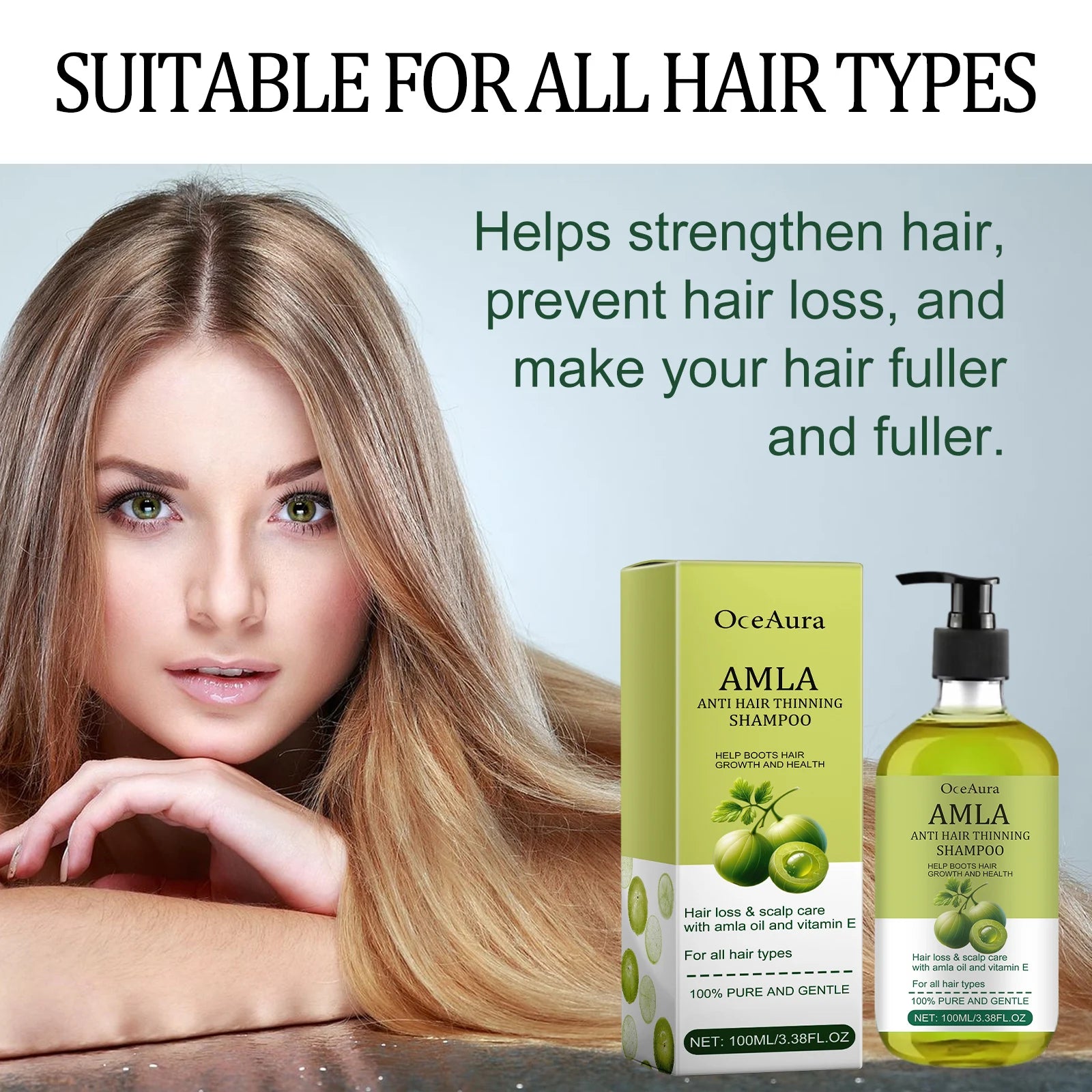 Hair Shampoo Anti-dandruff Oil Control Fluffy Refreshing Deep Qme